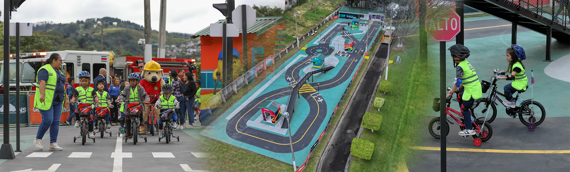 Más de 600 niños y niñas aprenden sobre movilidad segura en la Ciudad Vial Pollins